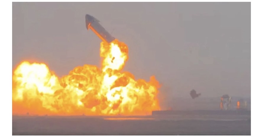 Tên lửa SpaceX phát nổ