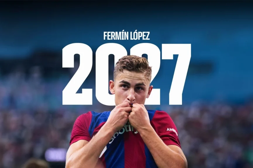 Chuyển nhượng Barca Fermin Lopez sẽ là người của Barca cho đến năm 2027