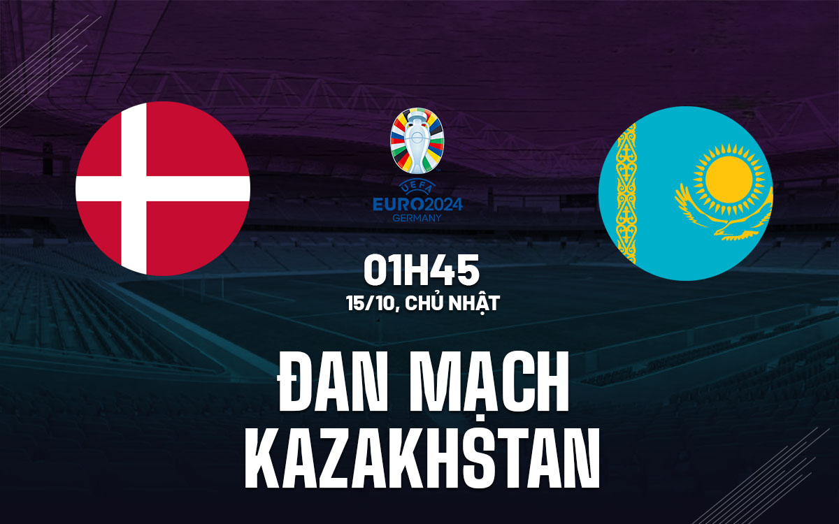 Nhận định Đan Mạch vs Kazakhstan 15/10/2023: Đội nhà chiếm sóng