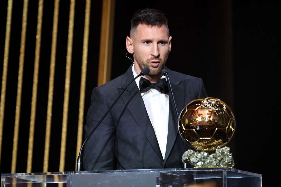 Lionel Messi chia sẻ trong Lễ vinh danh quả bóng vàng lần thứ 8