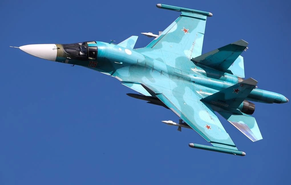 Một máy bay ném bom Su-34 của Nga (Ảnh: Tass).