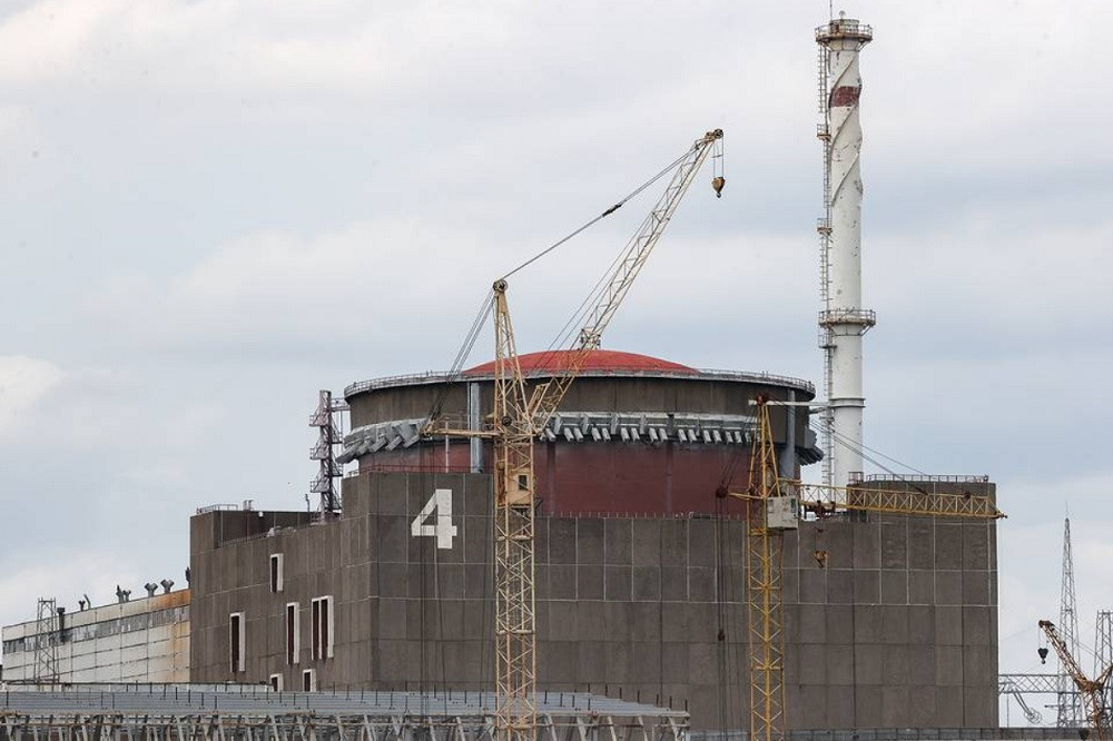Một khu vực thuộc nhà máy điện hạt nhân Zaporizhzhia ở Ukraine. Ảnh: TASS